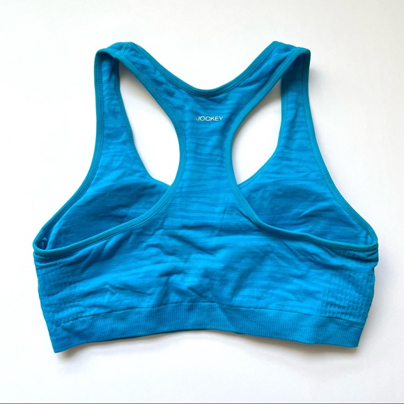 Blue Basic Sports Bra - Size M NWOT - Picture 4 of 4